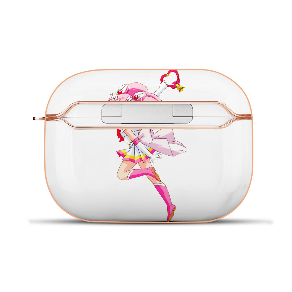（画像用） 美少女戦士セーラームーン ちびうさ Sailor Moon Chibiusa Tsukino Usagi Small Lady Serenity 【AirPods Pro用】ハードシェル保護ケース｜耐衝撃・防指紋・カラビナ付き商品仕様