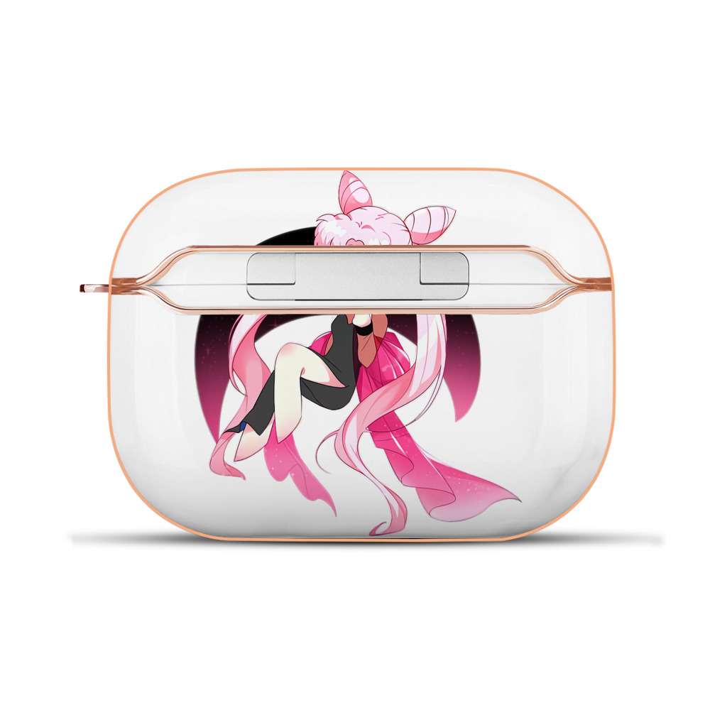 （画像用） 美少女戦士セーラームーン ちびうさ Sailor Moon Chibiusa Tsukino Usagi Small Lady Serenity 【AirPods Pro用】ハードシェル保護ケース｜耐衝撃・防指紋・カラビナ付き商品仕様