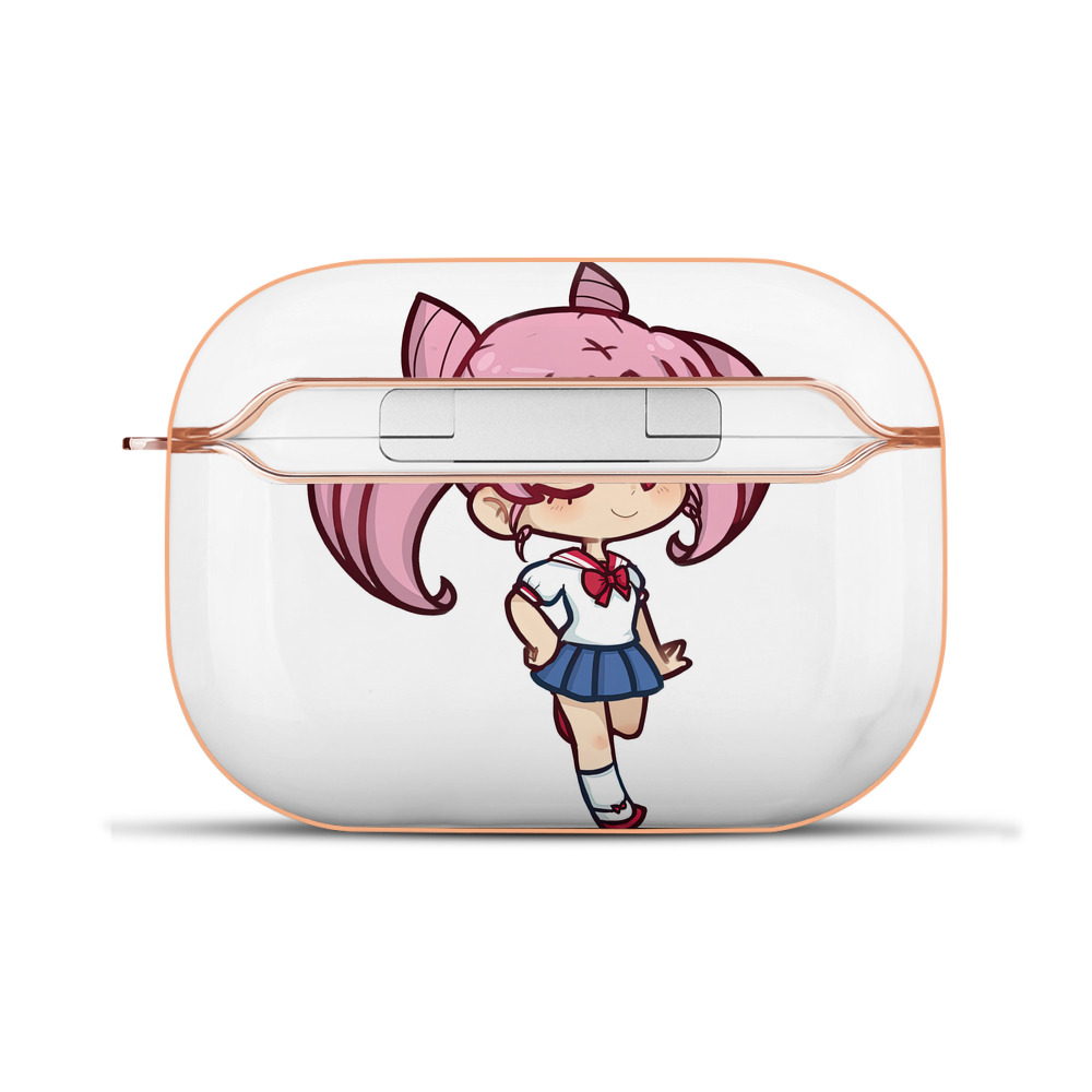 （画像用） 美少女戦士セーラームーン ちびうさ Sailor Moon Chibiusa Tsukino Usagi Small Lady Serenity 【AirPods Pro用】ハードシェル保護ケース｜耐衝撃・防指紋・カラビナ付き商品仕様