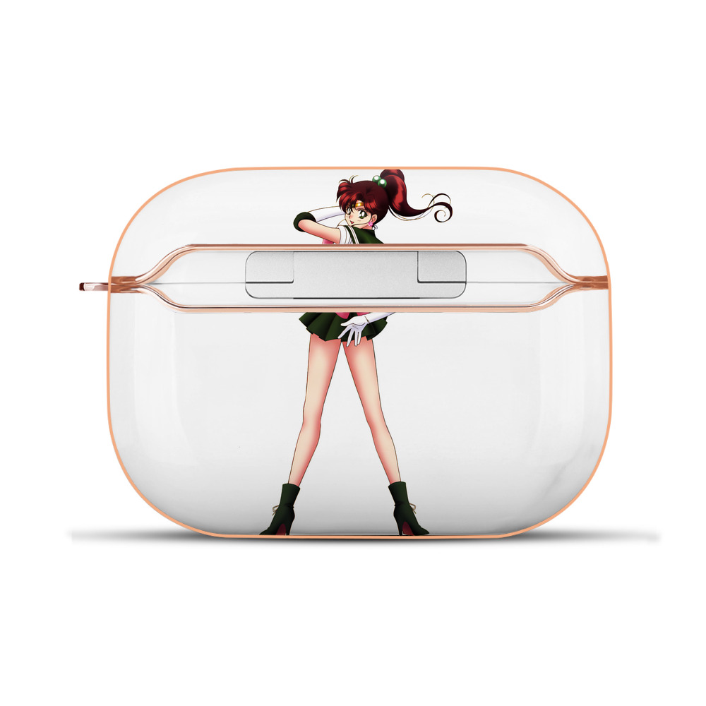 （画像用） 美少女戦士セーラームーン 木野 まこと きの まこと Sailor Moon Kino Makoto （セーラージュピター；Sailor Jupiter） 【AirPods Pro用】ハードシェル保護ケース｜耐衝撃・防指紋・カラビナ付き商品仕様