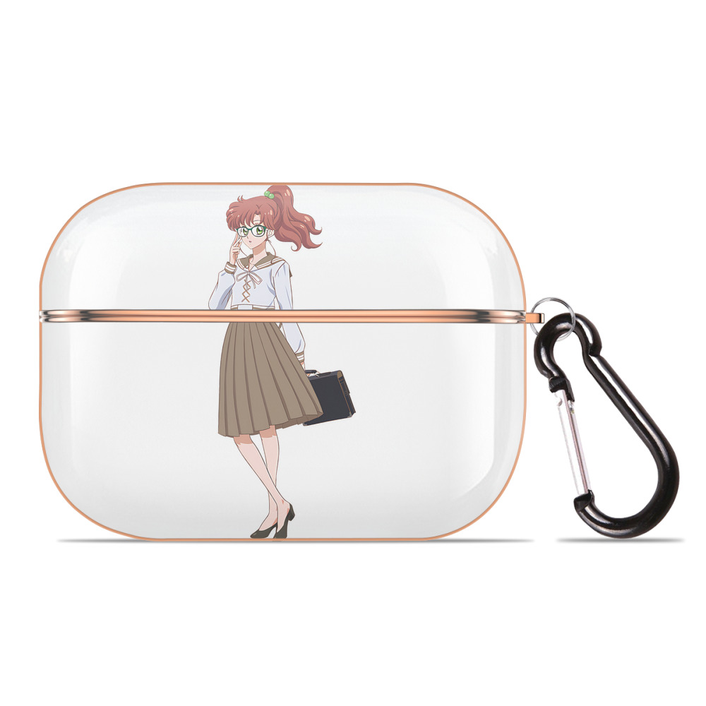 （画像用） 美少女戦士セーラームーン 木野 まこと きの まこと Sailor Moon Kino Makoto （セーラージュピター；Sailor Jupiter） 【AirPods Pro用】ハードシェル保護ケース｜耐衝撃・防指紋・カラビナ付き商品仕様