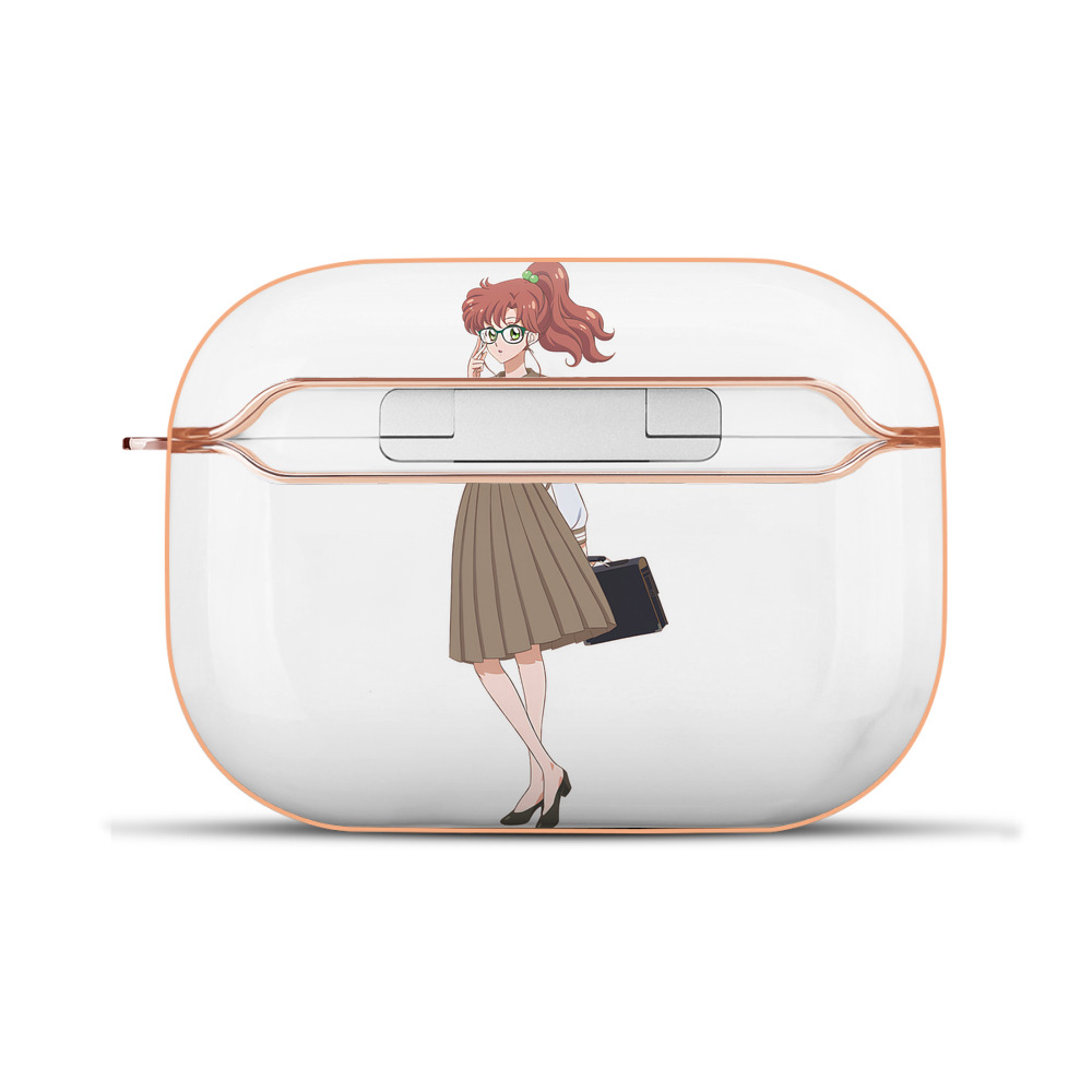 （画像用） 美少女戦士セーラームーン 木野 まこと きの まこと Sailor Moon Kino Makoto （セーラージュピター；Sailor Jupiter） 【AirPods Pro用】ハードシェル保護ケース｜耐衝撃・防指紋・カラビナ付き商品仕様