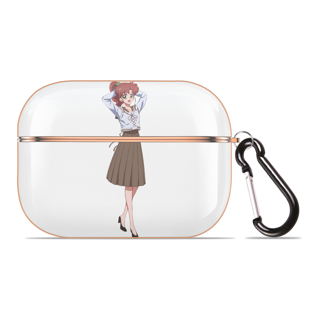 （画像用） 美少女戦士セーラームーン 木野 まこと きの まこと Sailor Moon Kino Makoto （セーラージュピター；Sailor Jupiter） 【AirPods Pro用】ハードシェル保護ケース｜耐衝撃・防指紋・カラビナ付き商品仕様