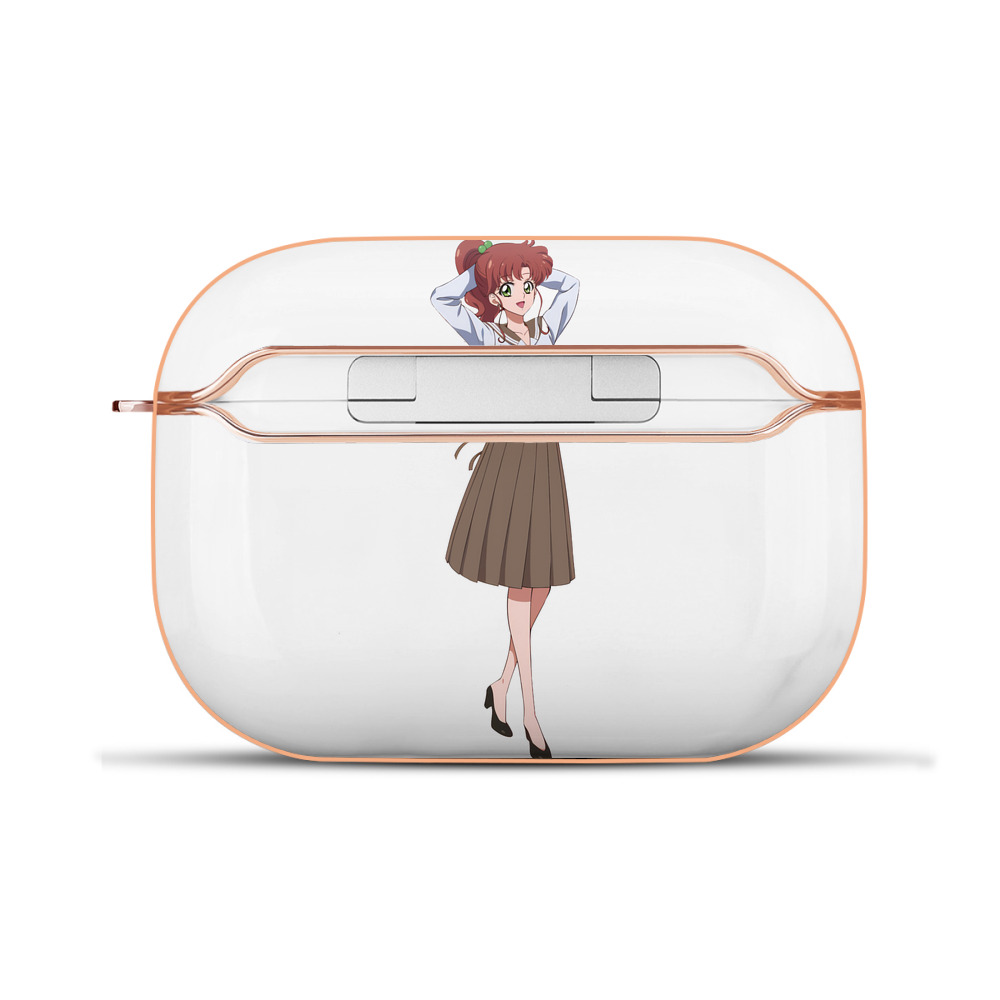 （画像用） 美少女戦士セーラームーン 木野 まこと きの まこと Sailor Moon Kino Makoto （セーラージュピター；Sailor Jupiter） 【AirPods Pro用】ハードシェル保護ケース｜耐衝撃・防指紋・カラビナ付き商品仕様