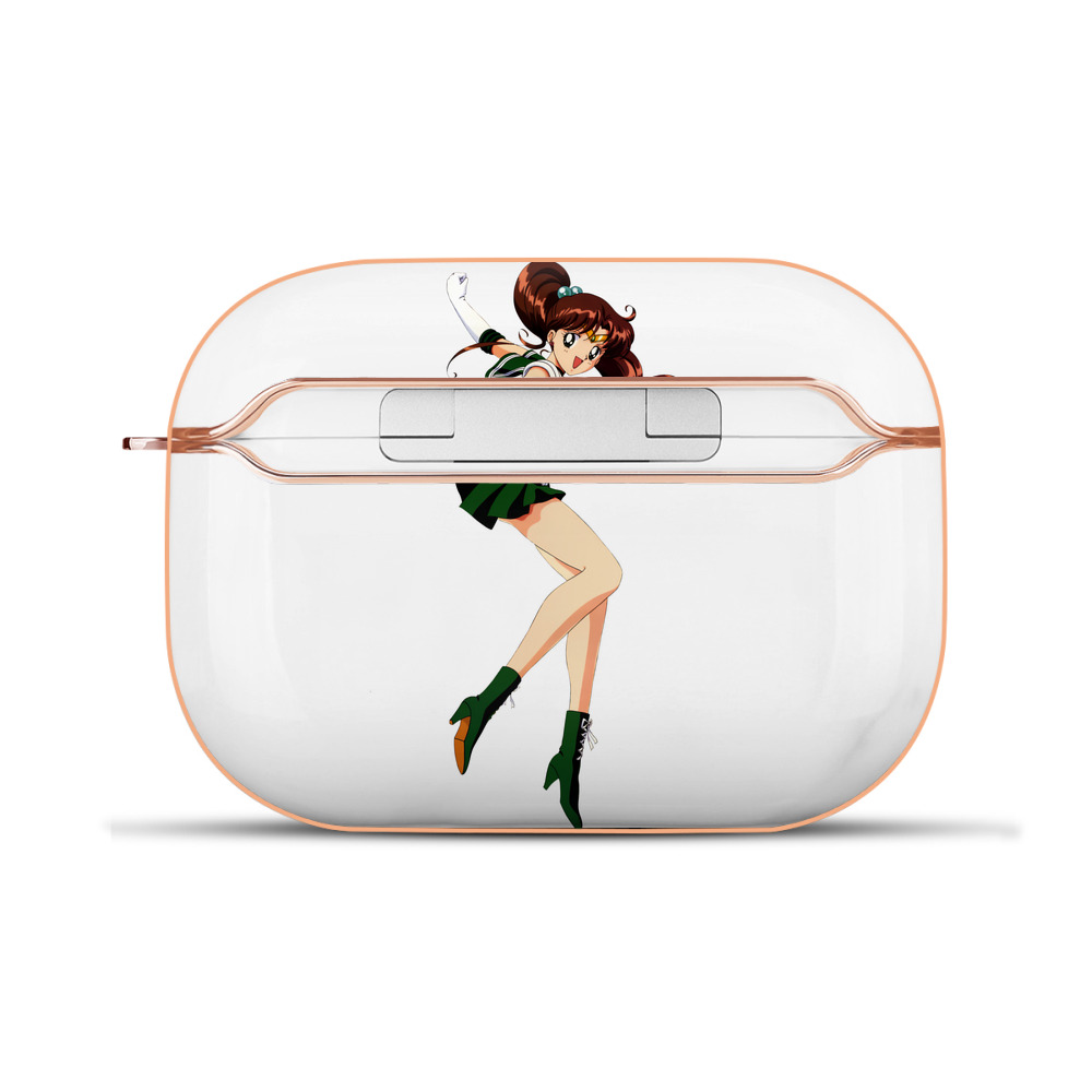 （画像用） 美少女戦士セーラームーン 木野 まこと きの まこと Sailor Moon Kino Makoto （セーラージュピター；Sailor Jupiter） 【AirPods Pro用】ハードシェル保護ケース｜耐衝撃・防指紋・カラビナ付き商品仕様