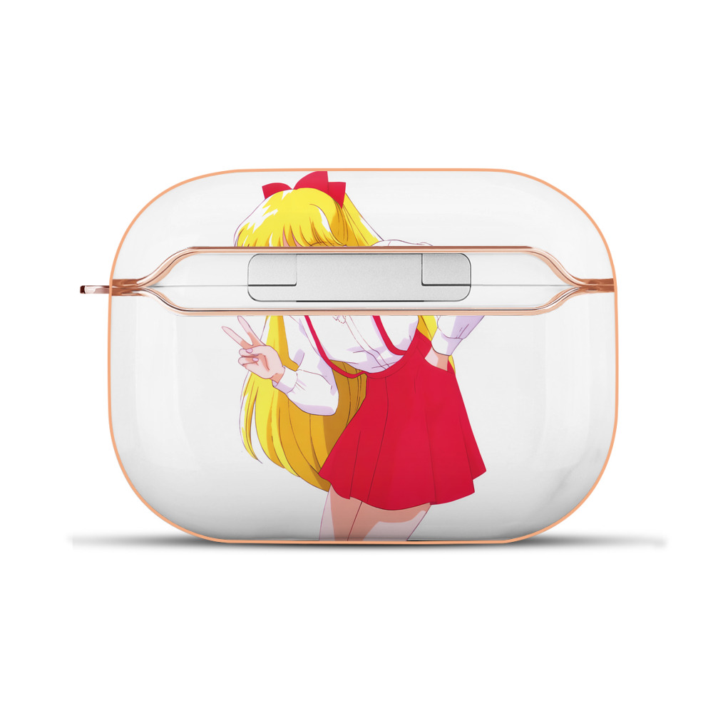 （画像用） 美少女戦士セーラームーン 愛野 美奈子 あいの みなこ Sailor Moon Aino Minako 【AirPods Pro用】ハードシェル保護ケース｜耐衝撃・防指紋・カラビナ付き商品仕様