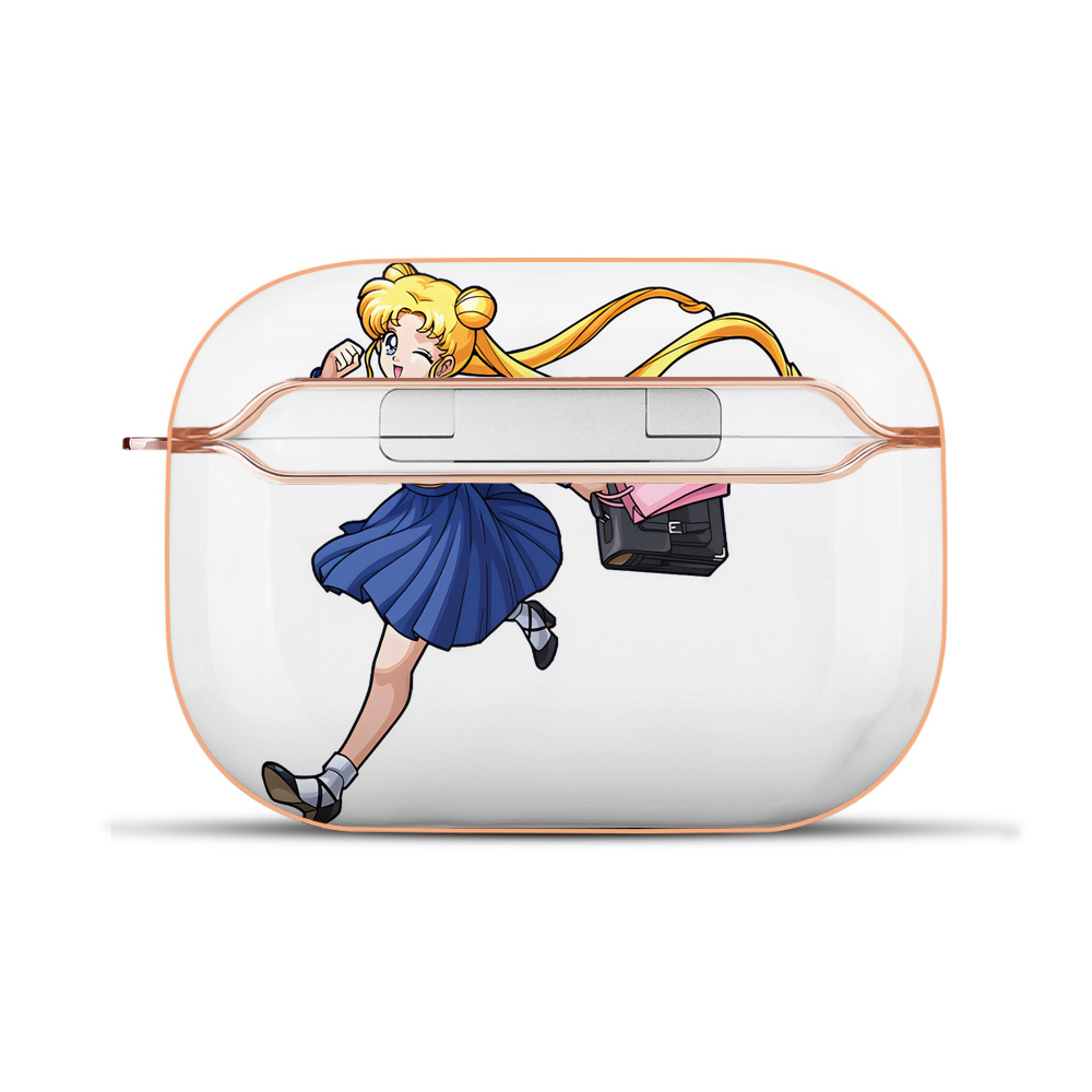 （画像用） 美少女戦士セーラームーン 愛野 美奈子 あいの みなこ Sailor Moon Aino Minako 【AirPods Pro用】ハードシェル保護ケース｜耐衝撃・防指紋・カラビナ付き商品仕様