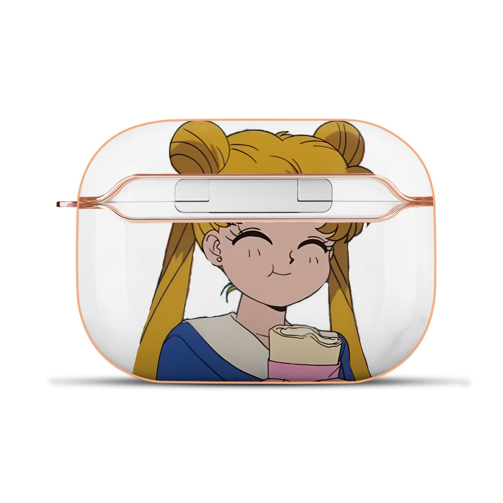 （画像用） 美少女戦士セーラームーン 愛野 美奈子 あいの みなこ Sailor Moon Aino Minako 【AirPods Pro用】ハードシェル保護ケース｜耐衝撃・防指紋・カラビナ付き商品仕様