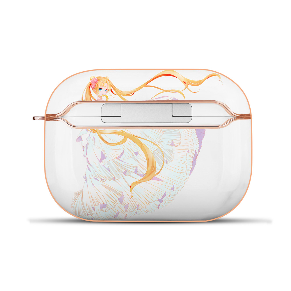 （画像用） 美少女戦士セーラームーン 愛野 美奈子 あいの みなこ Sailor Moon Aino Minako 【AirPods Pro用】ハードシェル保護ケース｜耐衝撃・防指紋・カラビナ付き商品仕様