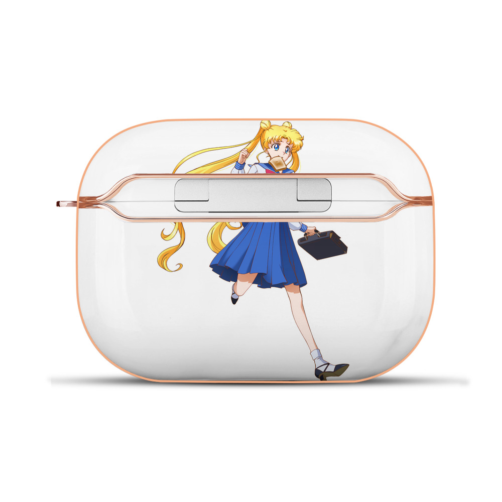 （画像用） 美少女戦士セーラームーン 愛野 美奈子 あいの みなこ Sailor Moon Aino Minako 【AirPods Pro用】ハードシェル保護ケース｜耐衝撃・防指紋・カラビナ付き商品仕様