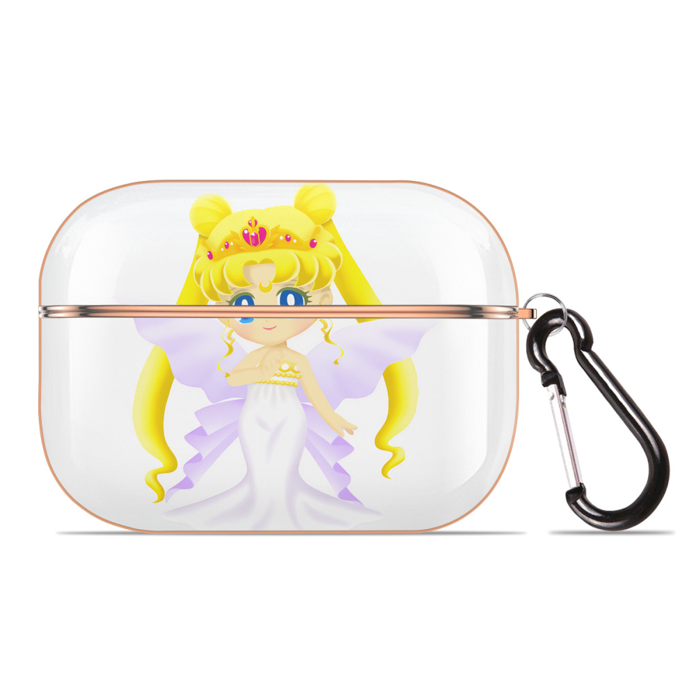 （画像用） 美少女戦士セーラームーン 愛野 美奈子 あいの みなこ Sailor Moon Aino Minako 【AirPods Pro用】ハードシェル保護ケース｜耐衝撃・防指紋・カラビナ付き商品仕様
