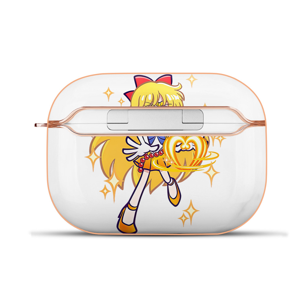 （画像用） 美少女戦士セーラームーン 愛野 美奈子 あいの みなこ Sailor Moon Aino Minako 【AirPods Pro用】ハードシェル保護ケース｜耐衝撃・防指紋・カラビナ付き商品仕様