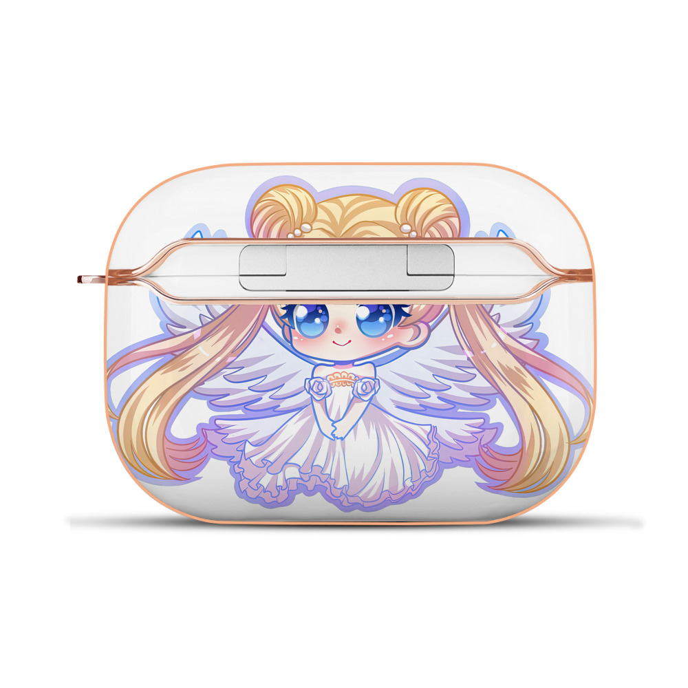 （画像用） 美少女戦士セーラームーン 愛野 美奈子 あいの みなこ Sailor Moon Aino Minako 【AirPods Pro用】ハードシェル保護ケース｜耐衝撃・防指紋・カラビナ付き商品仕様