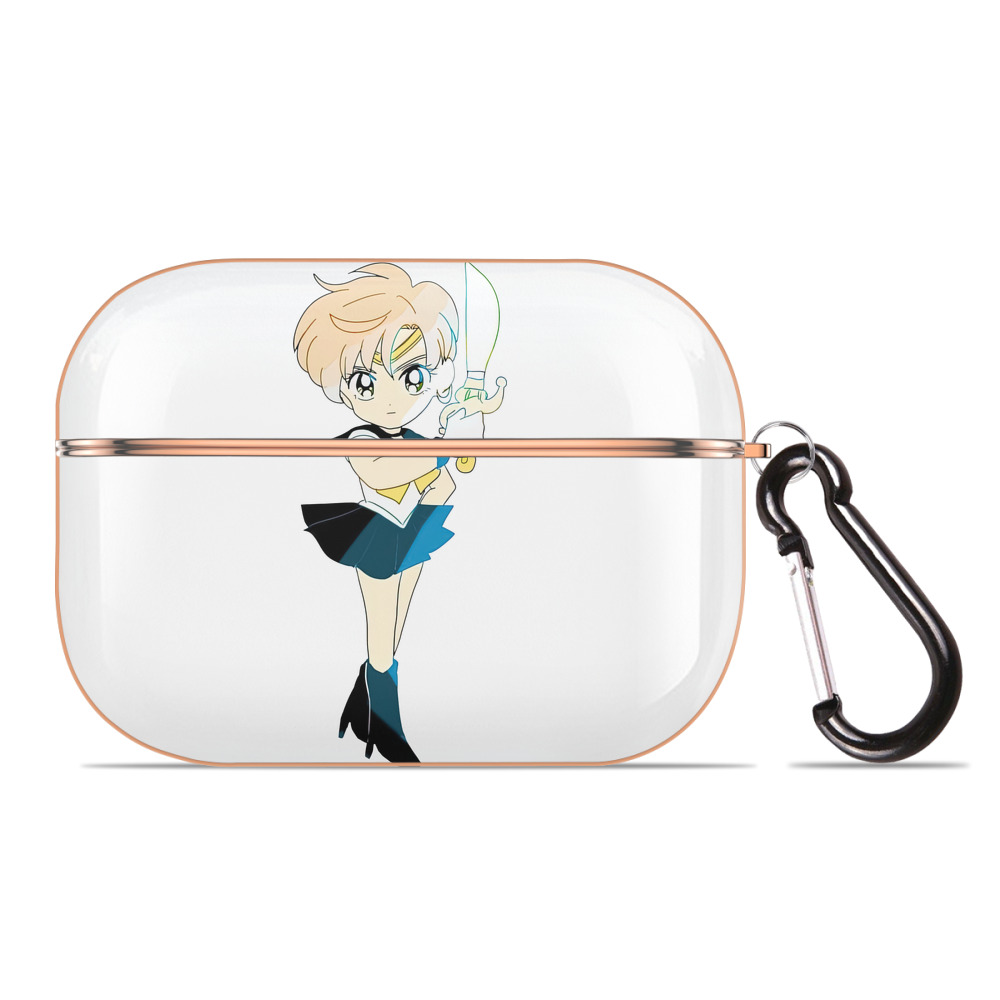 （画像用） 美少女戦士セーラームーン 天王はるか Sailor Moon Tenoh Haruka 【AirPods Pro用】ハードシェル保護ケース｜耐衝撃・防指紋・カラビナ付き商品仕様