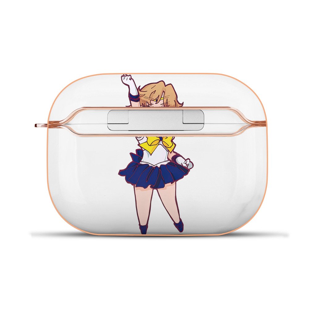 （画像用） 美少女戦士セーラームーン 天王はるか Sailor Moon Tenoh Haruka 【AirPods Pro用】ハードシェル保護ケース｜耐衝撃・防指紋・カラビナ付き商品仕様