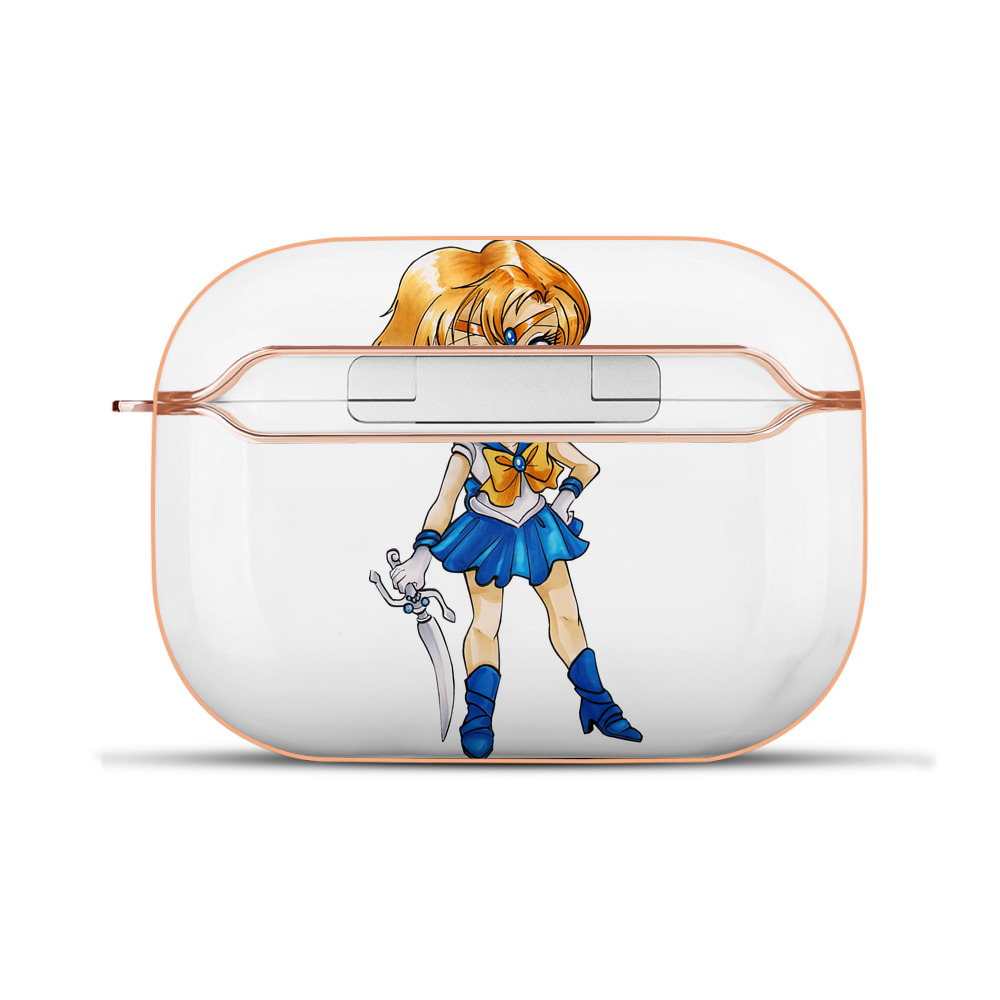 （画像用） 美少女戦士セーラームーン 天王はるか Sailor Moon Tenoh Haruka 【AirPods Pro用】ハードシェル保護ケース｜耐衝撃・防指紋・カラビナ付き商品仕様
