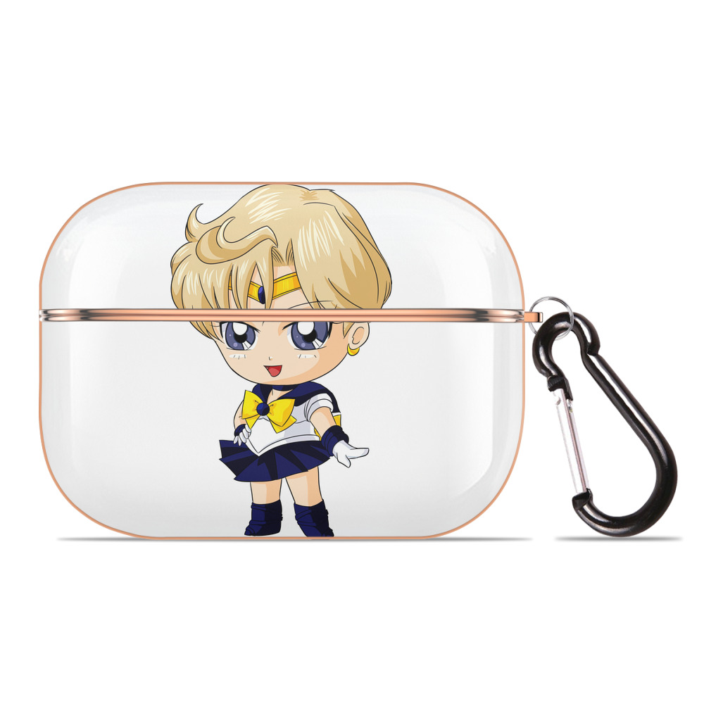 （画像用） 美少女戦士セーラームーン 天王はるか Sailor Moon Tenoh Haruka 【AirPods Pro用】ハードシェル保護ケース｜耐衝撃・防指紋・カラビナ付き商品仕様