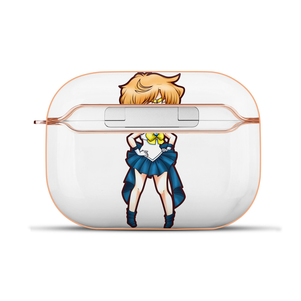 （画像用） 美少女戦士セーラームーン 天王はるか Sailor Moon Tenoh Haruka 【AirPods Pro用】ハードシェル保護ケース｜耐衝撃・防指紋・カラビナ付き商品仕様