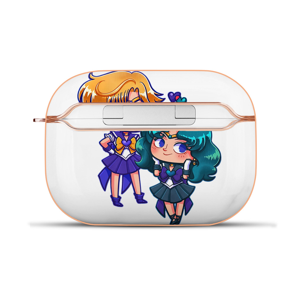 （画像用） 美少女戦士セーラームーン 天王はるか Sailor Moon Tenoh Haruka 【AirPods Pro用】ハードシェル保護ケース｜耐衝撃・防指紋・カラビナ付き商品仕様