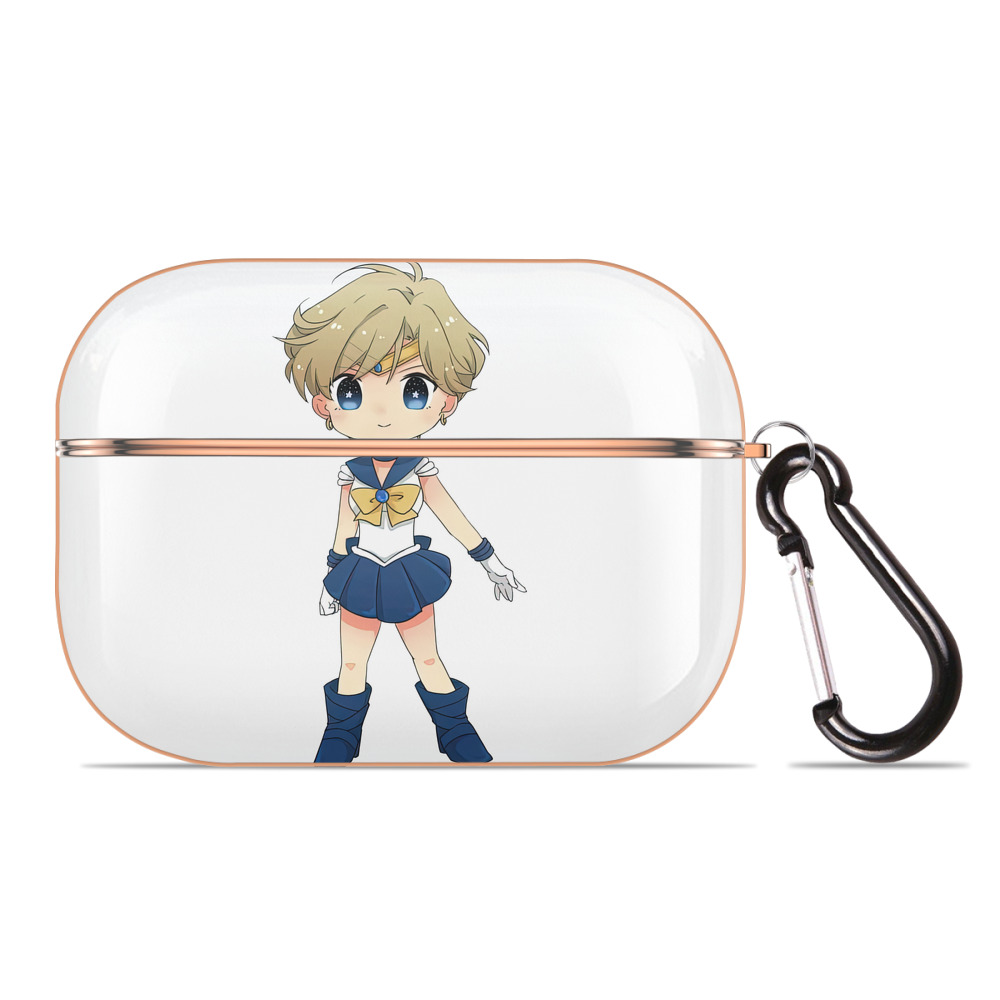 （画像用） 美少女戦士セーラームーン 天王はるか Sailor Moon Tenoh Haruka 【AirPods Pro用】ハードシェル保護ケース｜耐衝撃・防指紋・カラビナ付き商品仕様