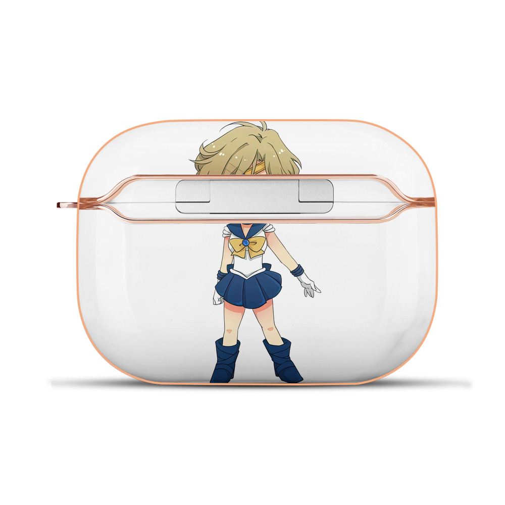 （画像用） 美少女戦士セーラームーン 天王はるか Sailor Moon Tenoh Haruka 【AirPods Pro用】ハードシェル保護ケース｜耐衝撃・防指紋・カラビナ付き商品仕様