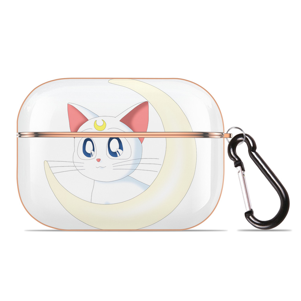 （画像用） 美少女戦士セーラームーン Sailor Moon 【AirPods Pro用】ハードシェル保護ケース｜耐衝撃・防指紋・カラビナ付き商品仕様
