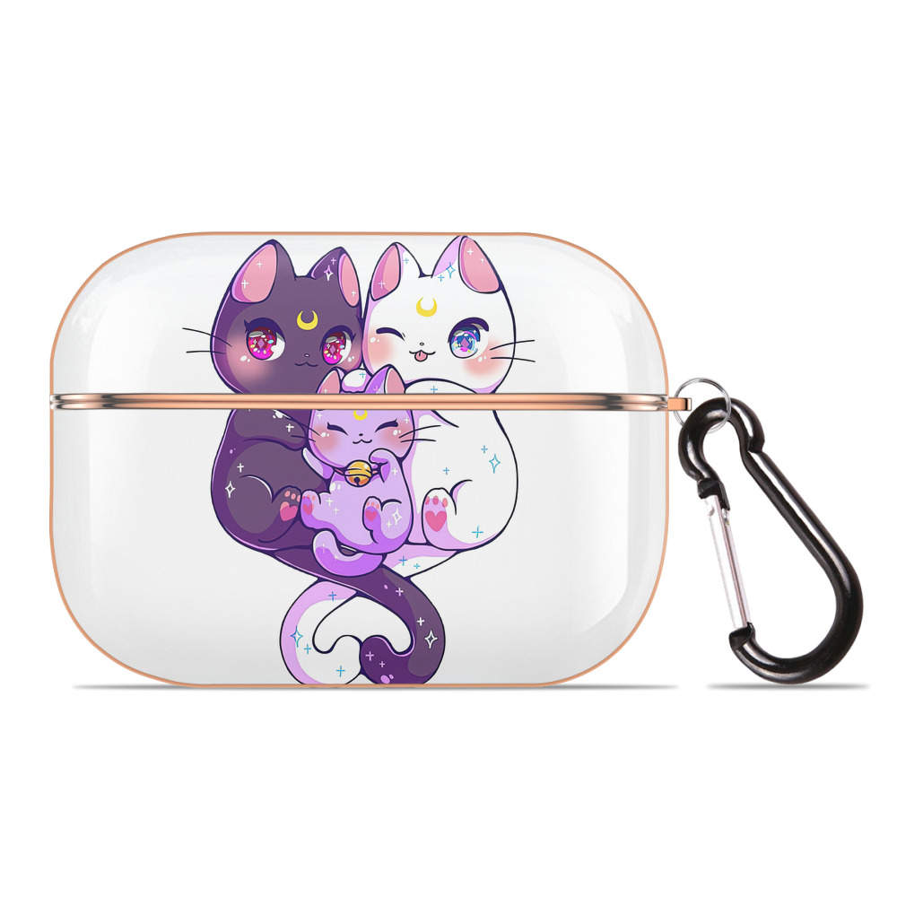 （画像用） 美少女戦士セーラームーン Sailor Moon 【AirPods Pro用】ハードシェル保護ケース｜耐衝撃・防指紋・カラビナ付き商品仕様