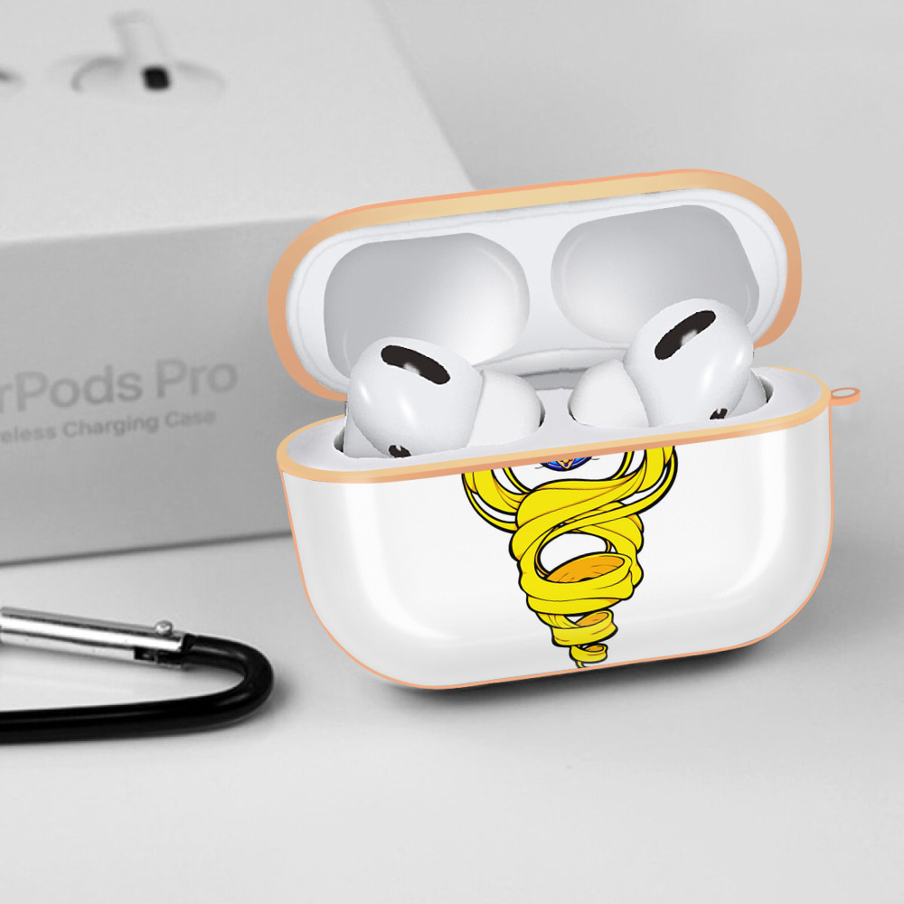 美少女戦士セーラームーン 月野 うさぎ つきの うさぎ Sailor Moon Tsukino Usagi 【AirPods Pro用】ハードシェル保護ケース｜耐衝撃・防指紋・カラビナ付き商品仕様
