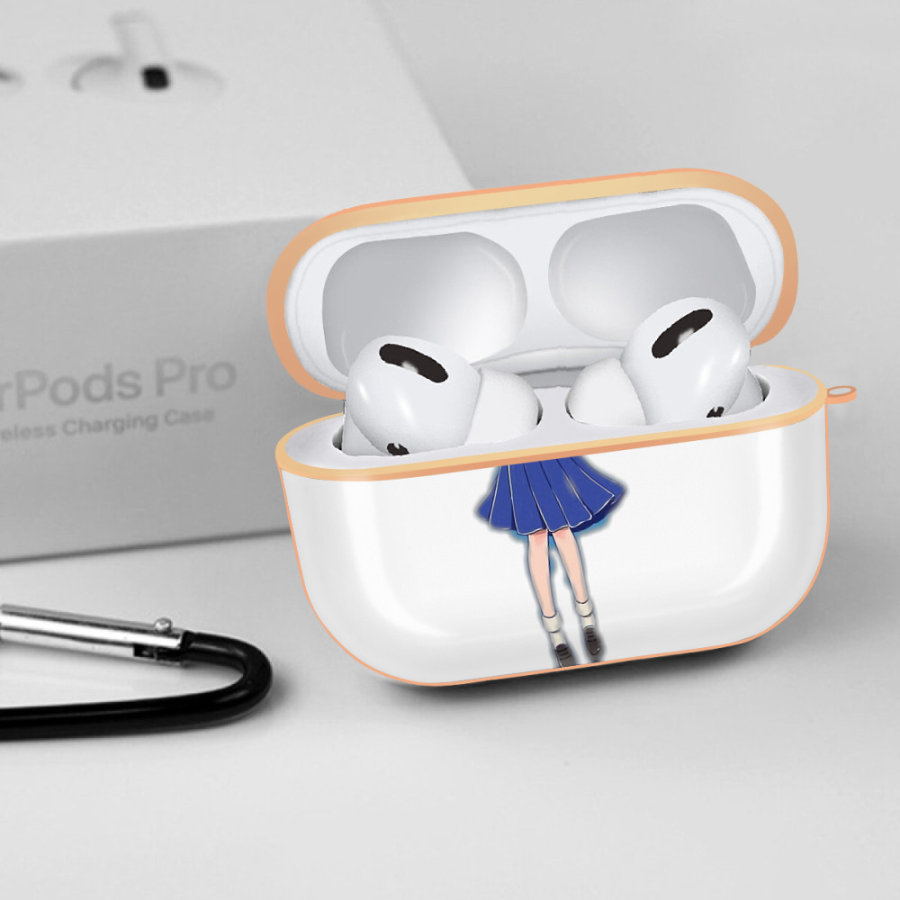美少女戦士セーラームーン 水野 亜美 みずの あみ Sailor Moon Mizuno Ami 【AirPods Pro用】ハードシェル保護ケース｜耐衝撃・防指紋・カラビナ付き商品仕様