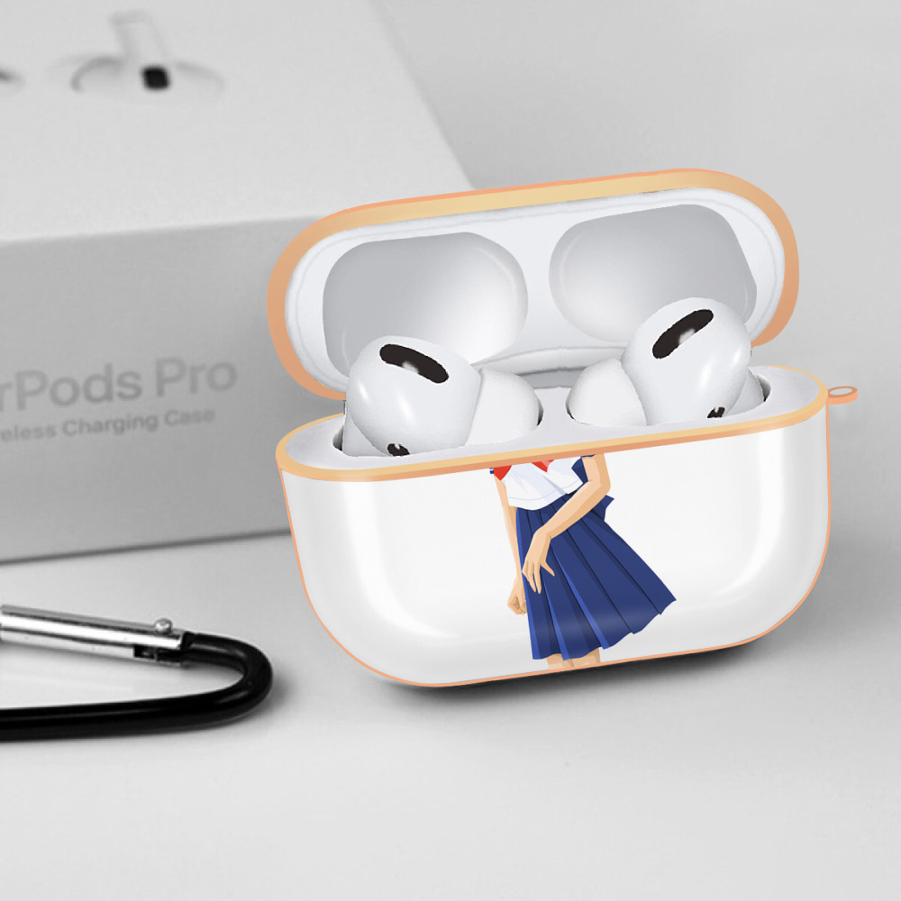 美少女戦士セーラームーン 水野 亜美 みずの あみ Sailor Moon Mizuno Ami 【AirPods Pro用】ハードシェル保護ケース｜耐衝撃・防指紋・カラビナ付き商品仕様