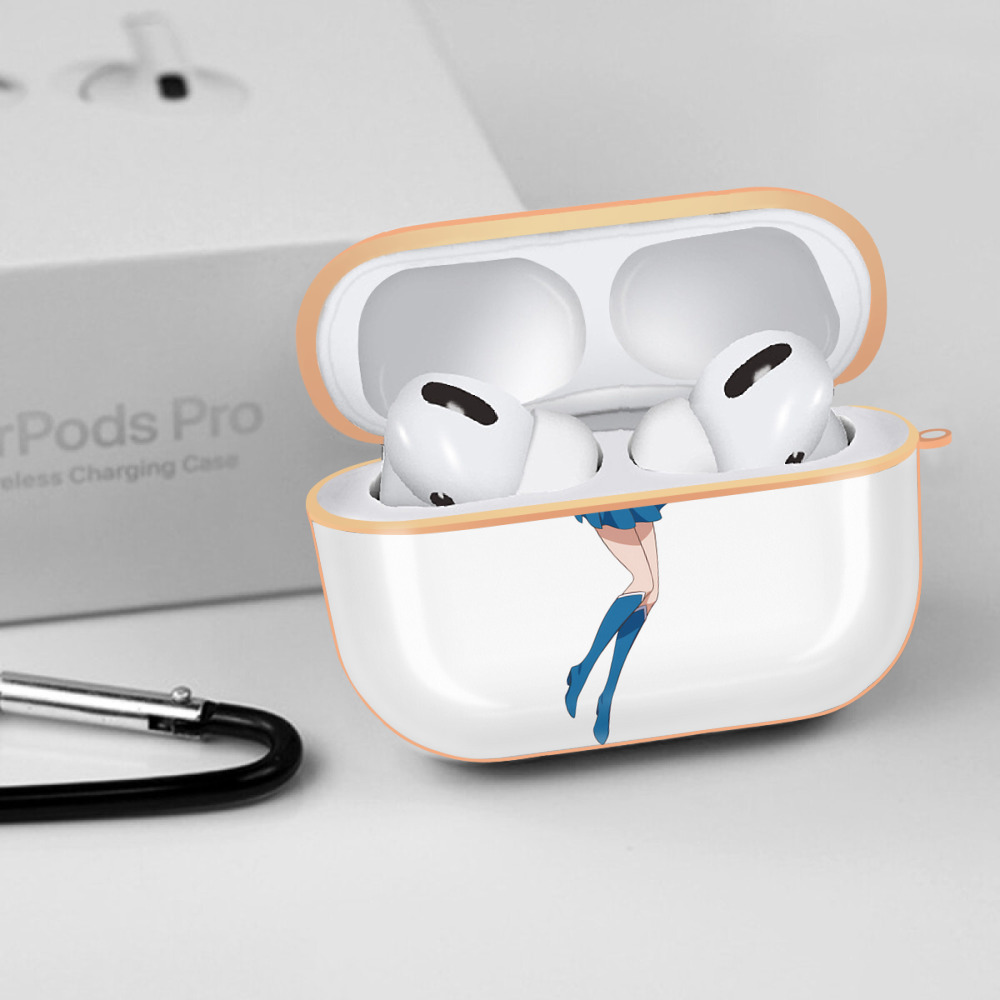 美少女戦士セーラームーン 水野 亜美 みずの あみ Sailor Moon Mizuno Ami 【AirPods Pro用】ハードシェル保護ケース｜耐衝撃・防指紋・カラビナ付き商品仕様