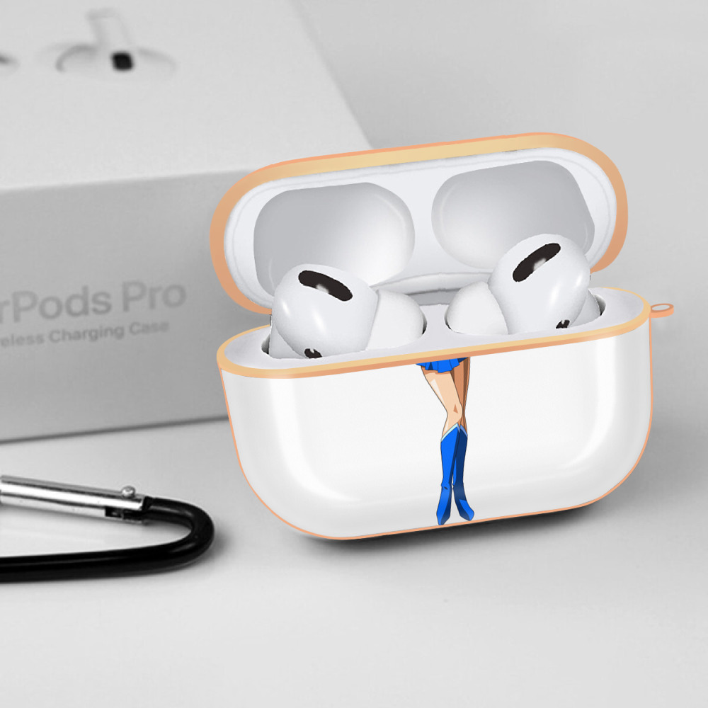 美少女戦士セーラームーン 水野 亜美 みずの あみ Sailor Moon Mizuno Ami 【AirPods Pro用】ハードシェル保護ケース｜耐衝撃・防指紋・カラビナ付き商品仕様