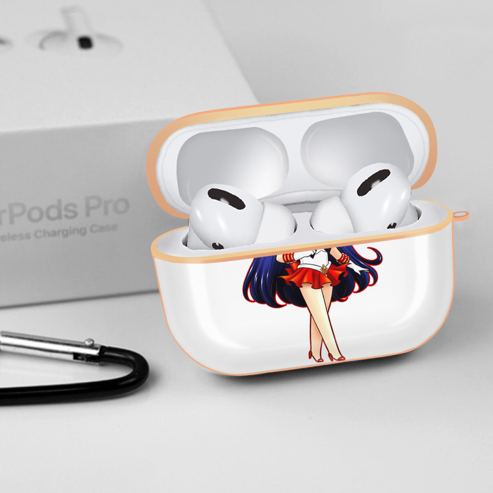 美少女戦士セーラームーン 火野レイ ひの レイ Sailor Moon Hino Rei （セーラーマーズ,Sailor Mars） 【AirPods Pro用】ハードシェル保護ケース｜耐衝撃・防指紋・カラビナ付き商品仕様
