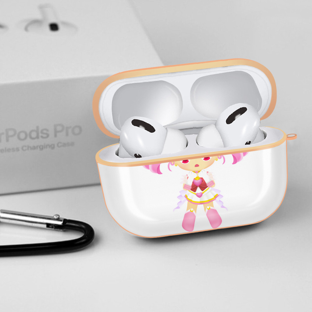 美少女戦士セーラームーン ちびうさ Sailor Moon Chibiusa Tsukino Usagi Small Lady Serenity 【AirPods Pro用】ハードシェル保護ケース｜耐衝撃・防指紋・カラビナ付き商品仕様