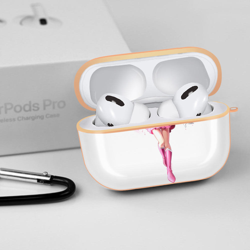 美少女戦士セーラームーン ちびうさ Sailor Moon Chibiusa Tsukino Usagi Small Lady Serenity 【AirPods Pro用】ハードシェル保護ケース｜耐衝撃・防指紋・カラビナ付き商品仕様