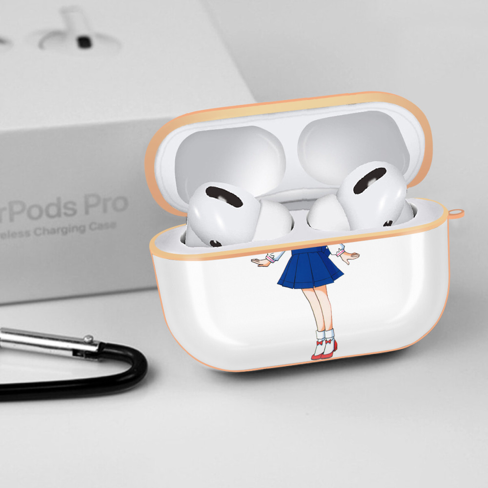 美少女戦士セーラームーン ちびうさ Sailor Moon Chibiusa Tsukino Usagi Small Lady Serenity 【AirPods Pro用】ハードシェル保護ケース｜耐衝撃・防指紋・カラビナ付き商品仕様