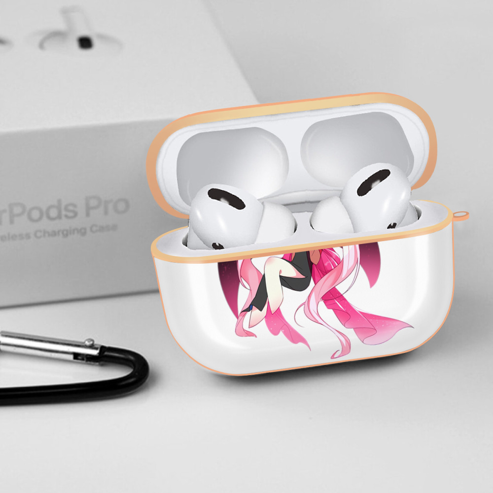 美少女戦士セーラームーン ちびうさ Sailor Moon Chibiusa Tsukino Usagi Small Lady Serenity 【AirPods Pro用】ハードシェル保護ケース｜耐衝撃・防指紋・カラビナ付き商品仕様