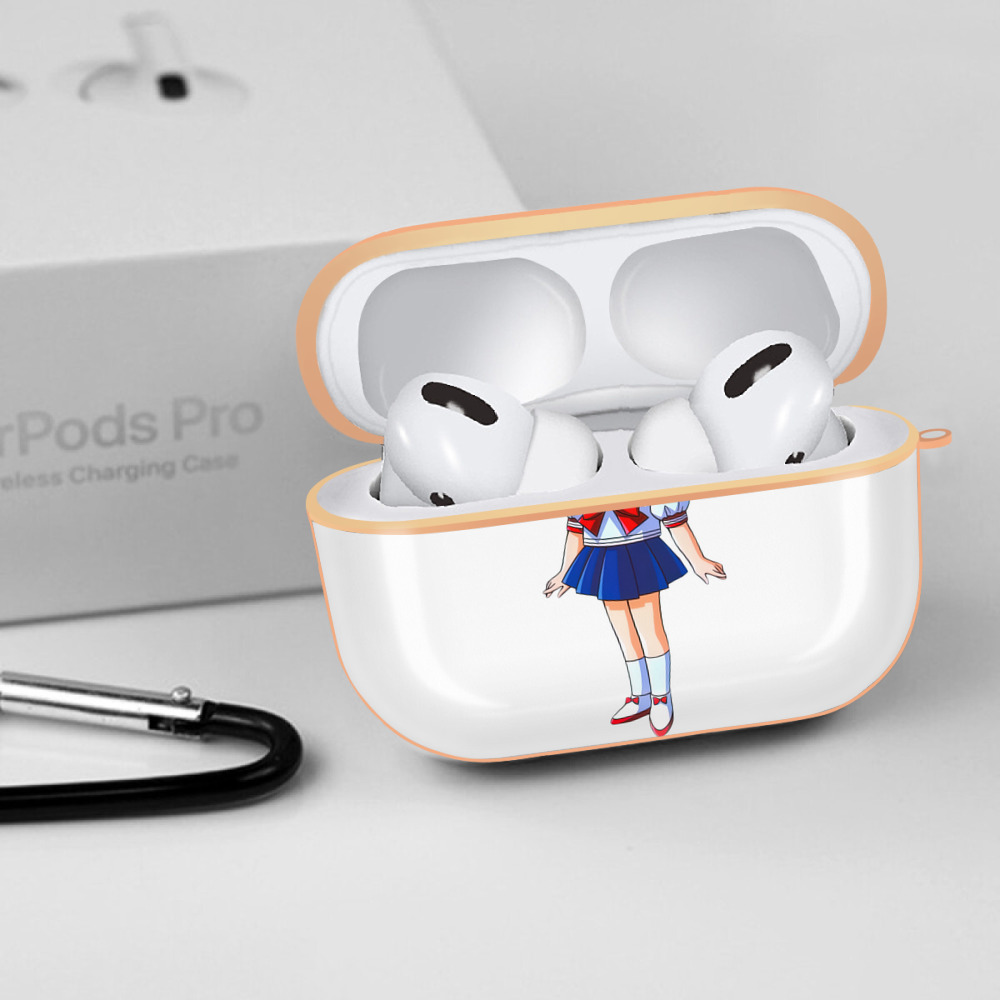 美少女戦士セーラームーン ちびうさ Sailor Moon Chibiusa Tsukino Usagi Small Lady Serenity 【AirPods Pro用】ハードシェル保護ケース｜耐衝撃・防指紋・カラビナ付き商品仕様