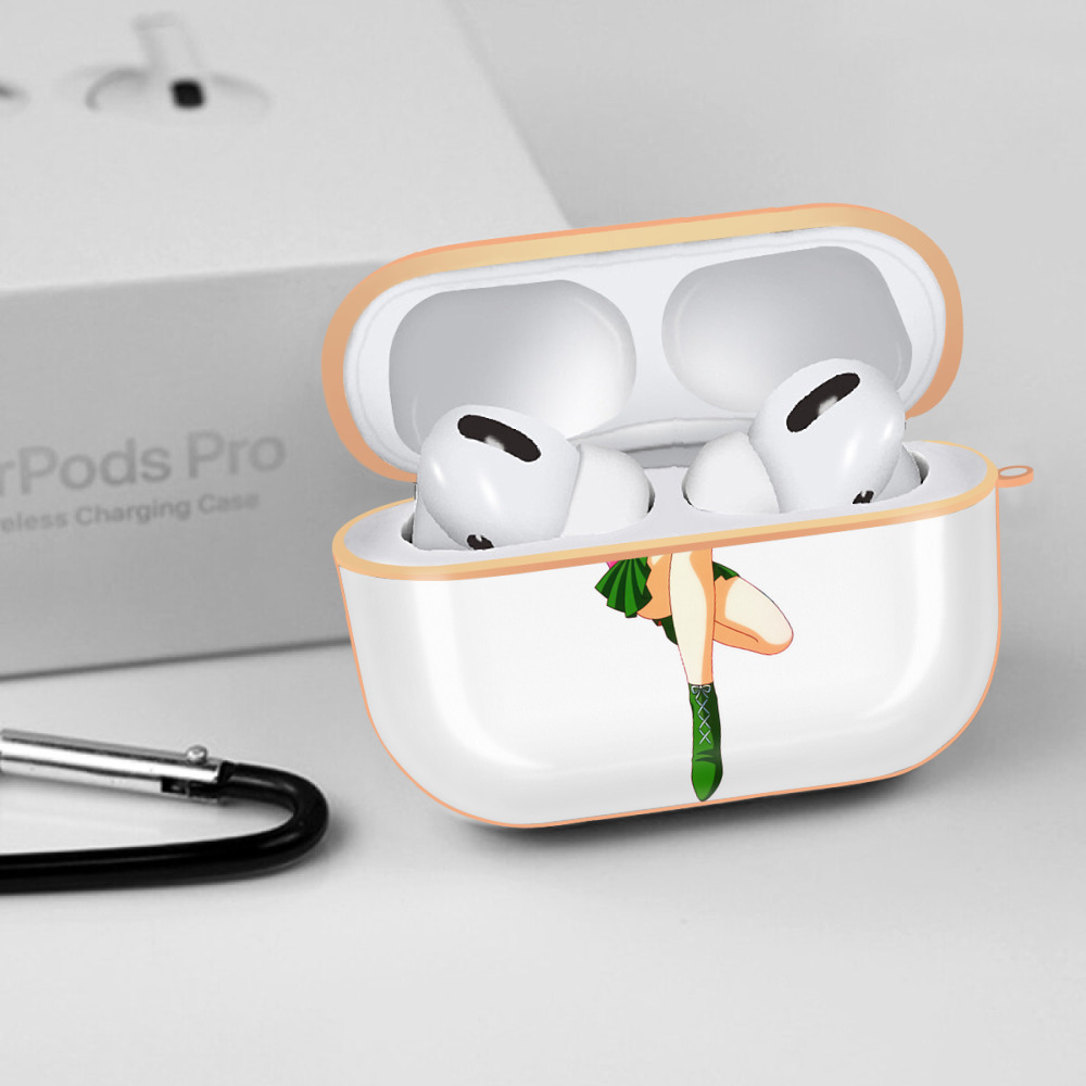 美少女戦士セーラームーン 木野 まこと きの まこと Sailor Moon Kino Makoto （セーラージュピター；Sailor Jupiter） 【AirPods Pro用】ハードシェル保護ケース｜耐衝撃・防指紋・カラビナ付き商品仕様