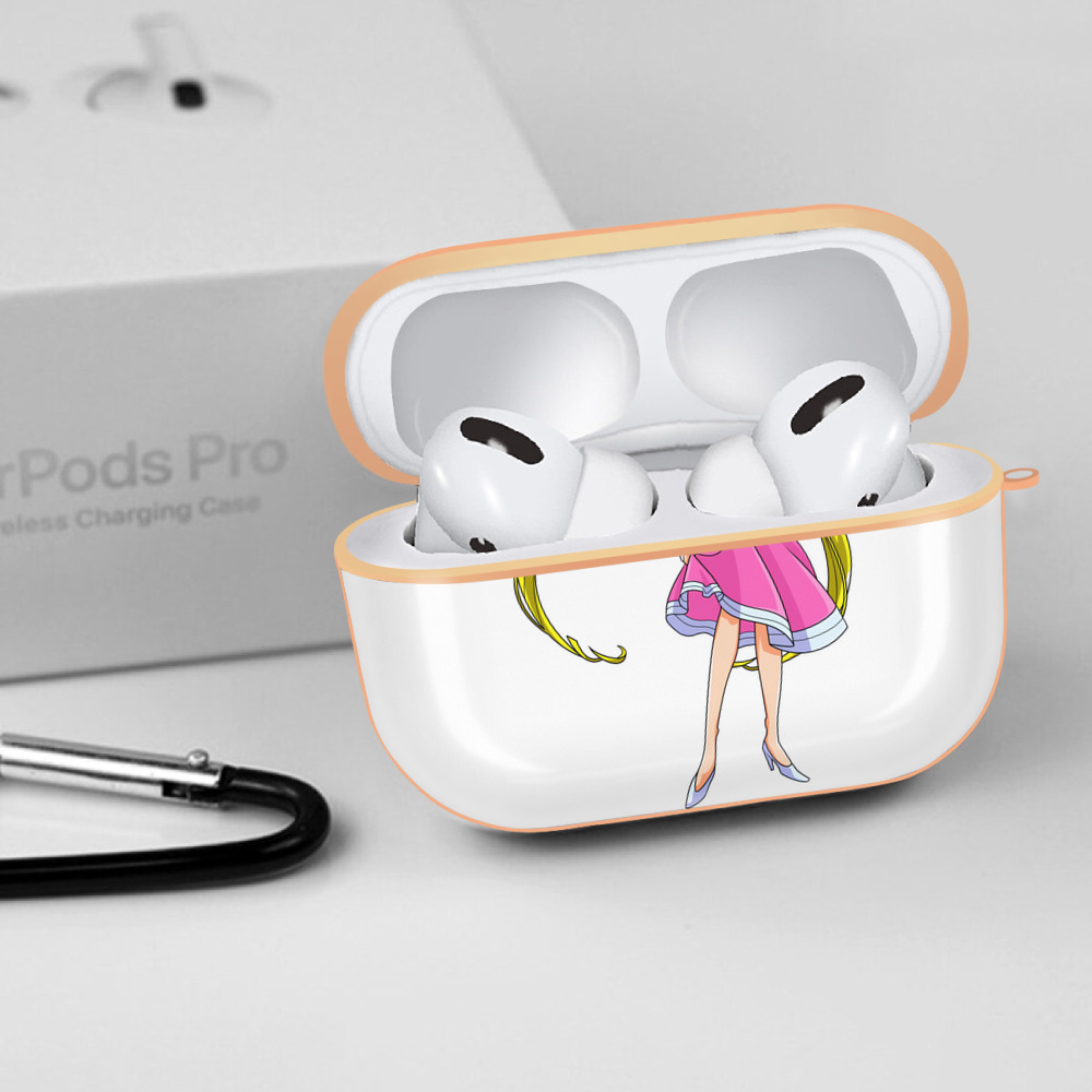 美少女戦士セーラームーン 愛野 美奈子 あいの みなこ Sailor Moon Aino Minako 【AirPods Pro用】ハードシェル保護ケース｜耐衝撃・防指紋・カラビナ付き商品仕様
