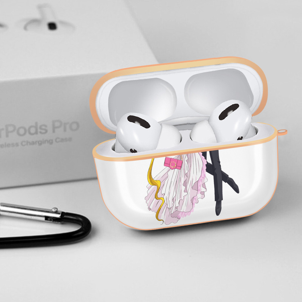 美少女戦士セーラームーン 愛野 美奈子 あいの みなこ Sailor Moon Aino Minako 【AirPods Pro用】ハードシェル保護ケース｜耐衝撃・防指紋・カラビナ付き商品仕様
