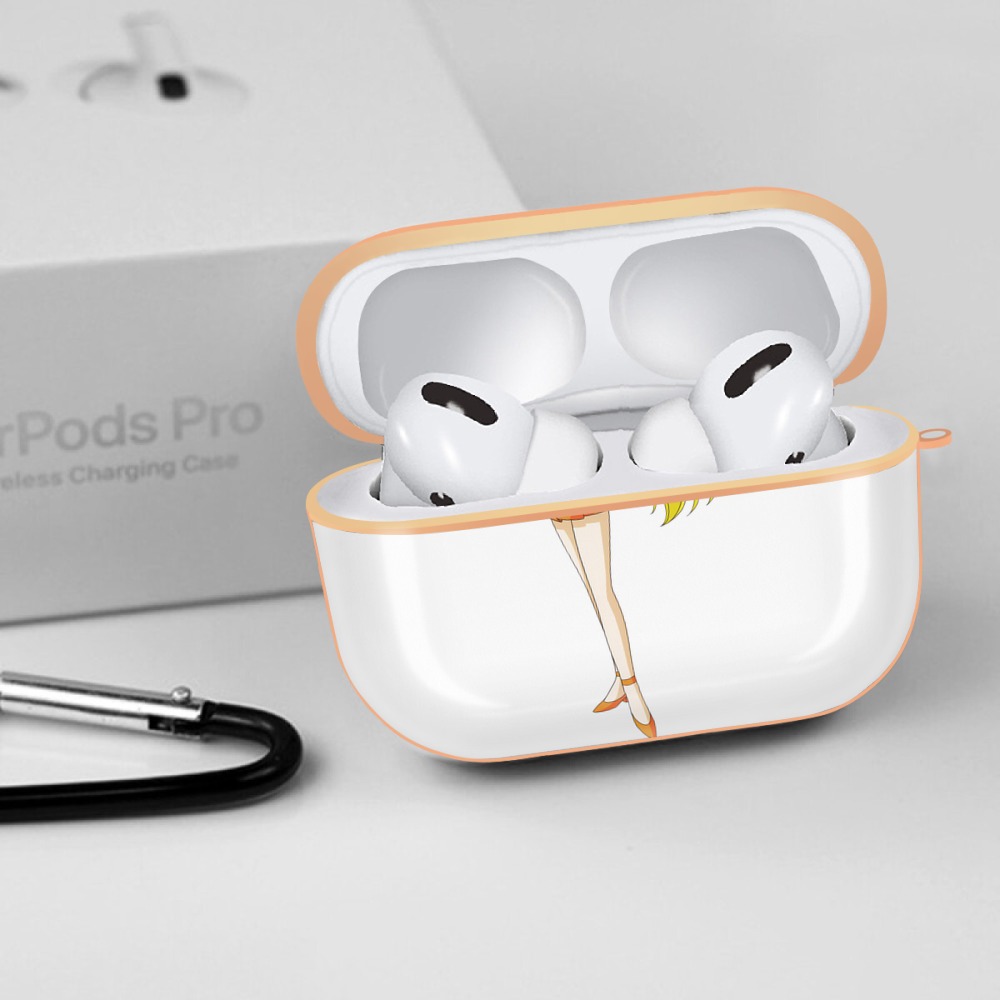 美少女戦士セーラームーン 愛野 美奈子 あいの みなこ Sailor Moon Aino Minako 【AirPods Pro用】ハードシェル保護ケース｜耐衝撃・防指紋・カラビナ付き商品仕様