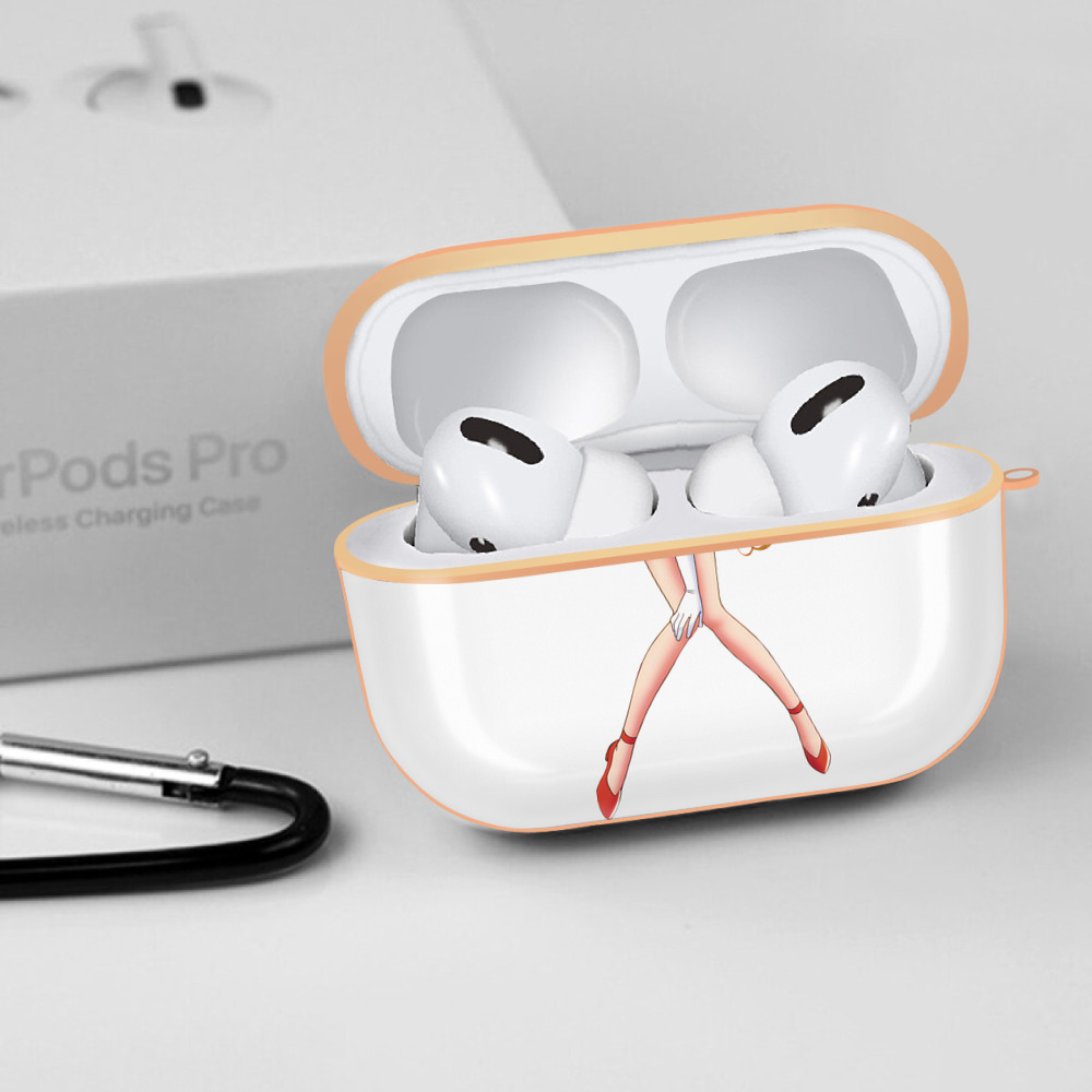 美少女戦士セーラームーン 愛野 美奈子 あいの みなこ Sailor Moon Aino Minako 【AirPods Pro用】ハードシェル保護ケース｜耐衝撃・防指紋・カラビナ付き商品仕様