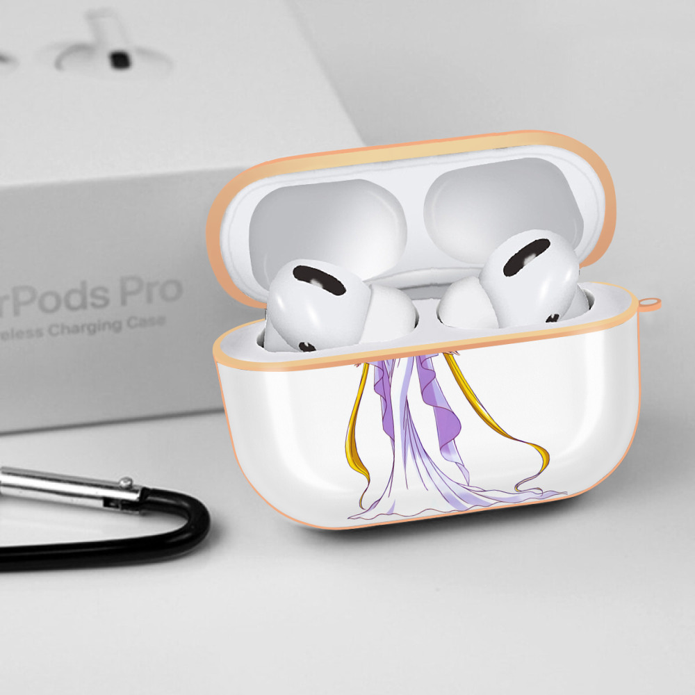 美少女戦士セーラームーン 愛野 美奈子 あいの みなこ Sailor Moon Aino Minako 【AirPods Pro用】ハードシェル保護ケース｜耐衝撃・防指紋・カラビナ付き商品仕様