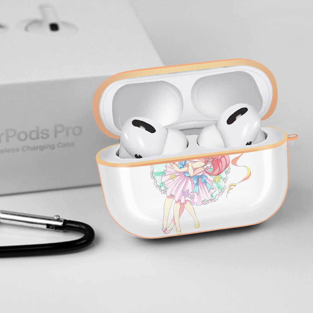 美少女戦士セーラームーン 愛野 美奈子 あいの みなこ Sailor Moon Aino Minako 【AirPods Pro用】ハードシェル保護ケース｜耐衝撃・防指紋・カラビナ付き商品仕様
