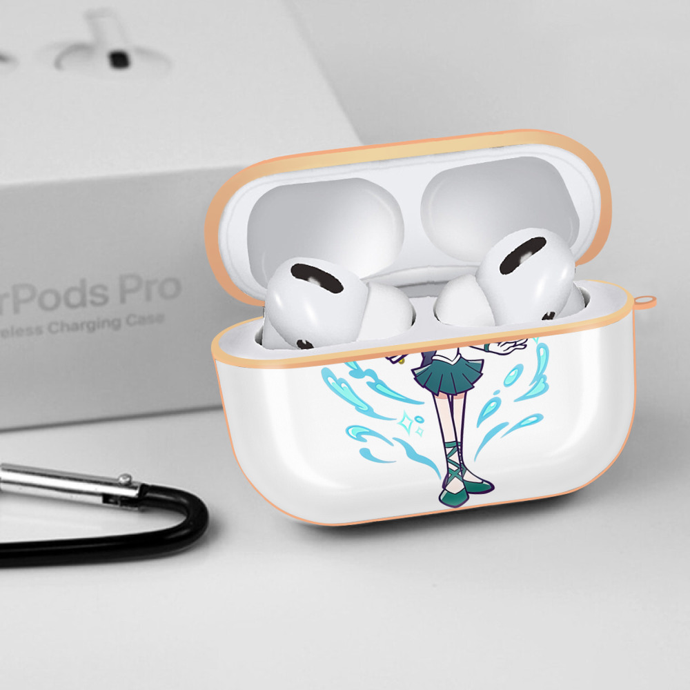 美少女戦士セーラームーン 海王 みちる（かいおう みちる） Sailor Moon Kaiou Michiru 【AirPods Pro用】ハードシェル保護ケース｜耐衝撃・防指紋・カラビナ付き商品仕様