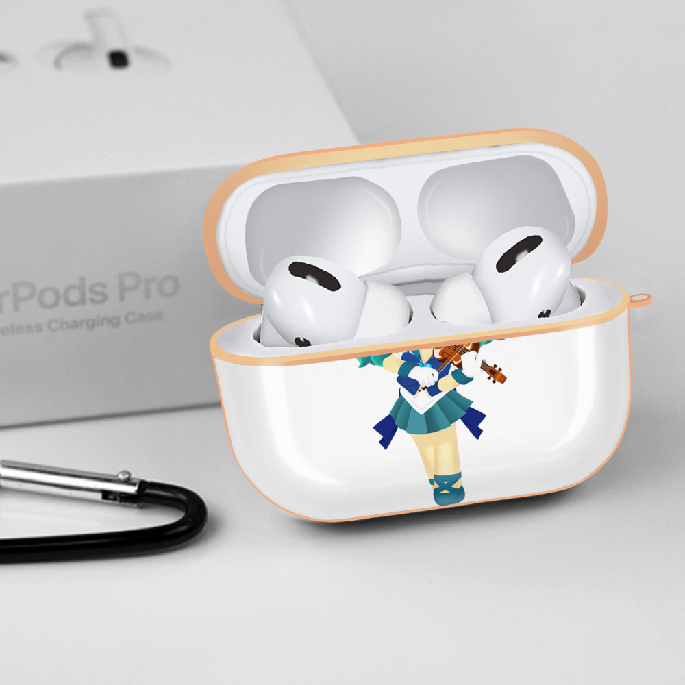 美少女戦士セーラームーン 海王 みちる（かいおう みちる） Sailor Moon Kaiou Michiru 【AirPods Pro用】ハードシェル保護ケース｜耐衝撃・防指紋・カラビナ付き商品仕様