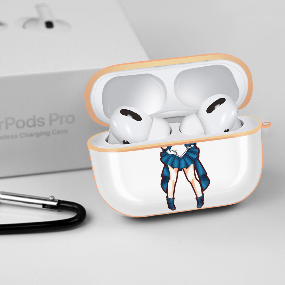 美少女戦士セーラームーン 天王はるか Sailor Moon Tenoh Haruka 【AirPods Pro用】ハードシェル保護ケース｜耐衝撃・防指紋・カラビナ付き商品仕様