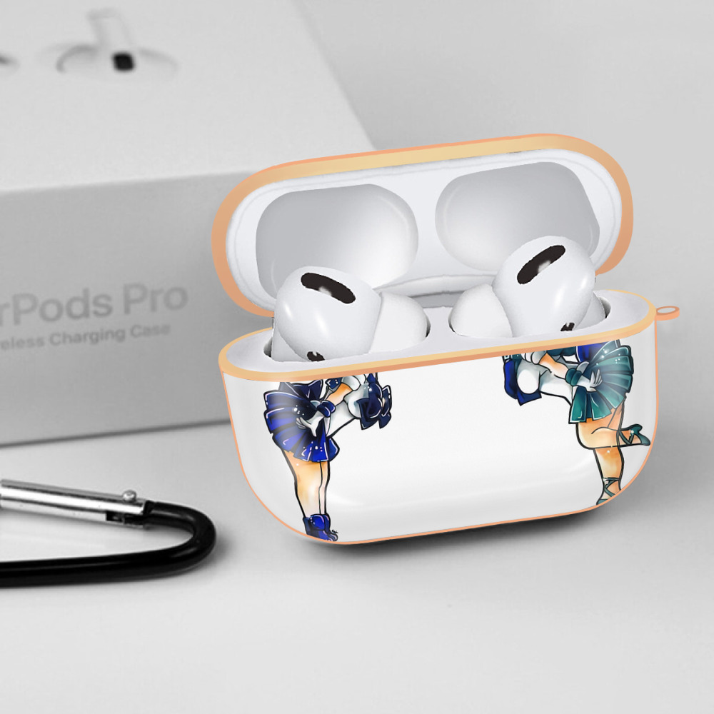 美少女戦士セーラームーン 天王はるか Sailor Moon Tenoh Haruka 【AirPods Pro用】ハードシェル保護ケース｜耐衝撃・防指紋・カラビナ付き商品仕様