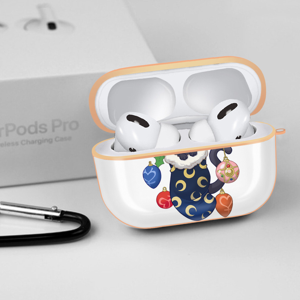 美少女戦士セーラームーン Sailor Moon 【AirPods Pro用】ハードシェル保護ケース｜耐衝撃・防指紋・カラビナ付き商品仕様